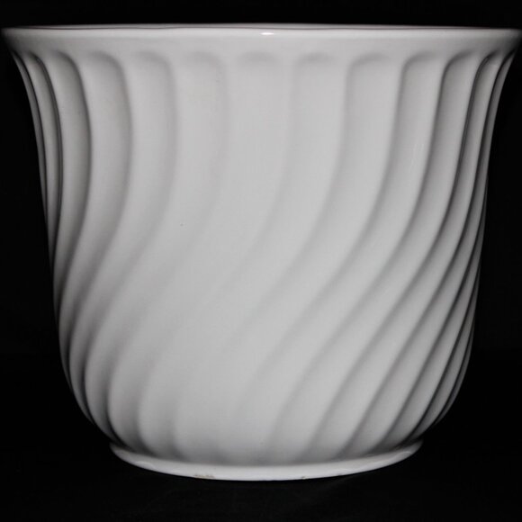 Vintage White Bellini Planter | Made In Italy - Picture 1 of 5